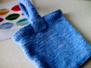 Saturday needlepoint and knitting 009