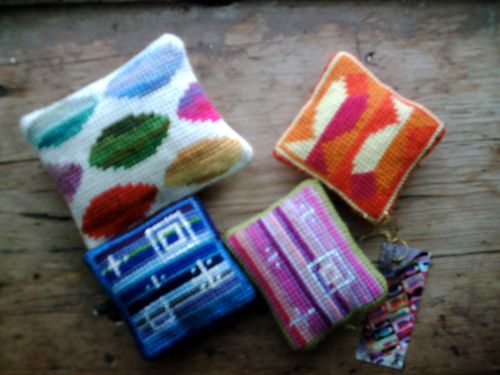 Needlepoint pincushions# 006